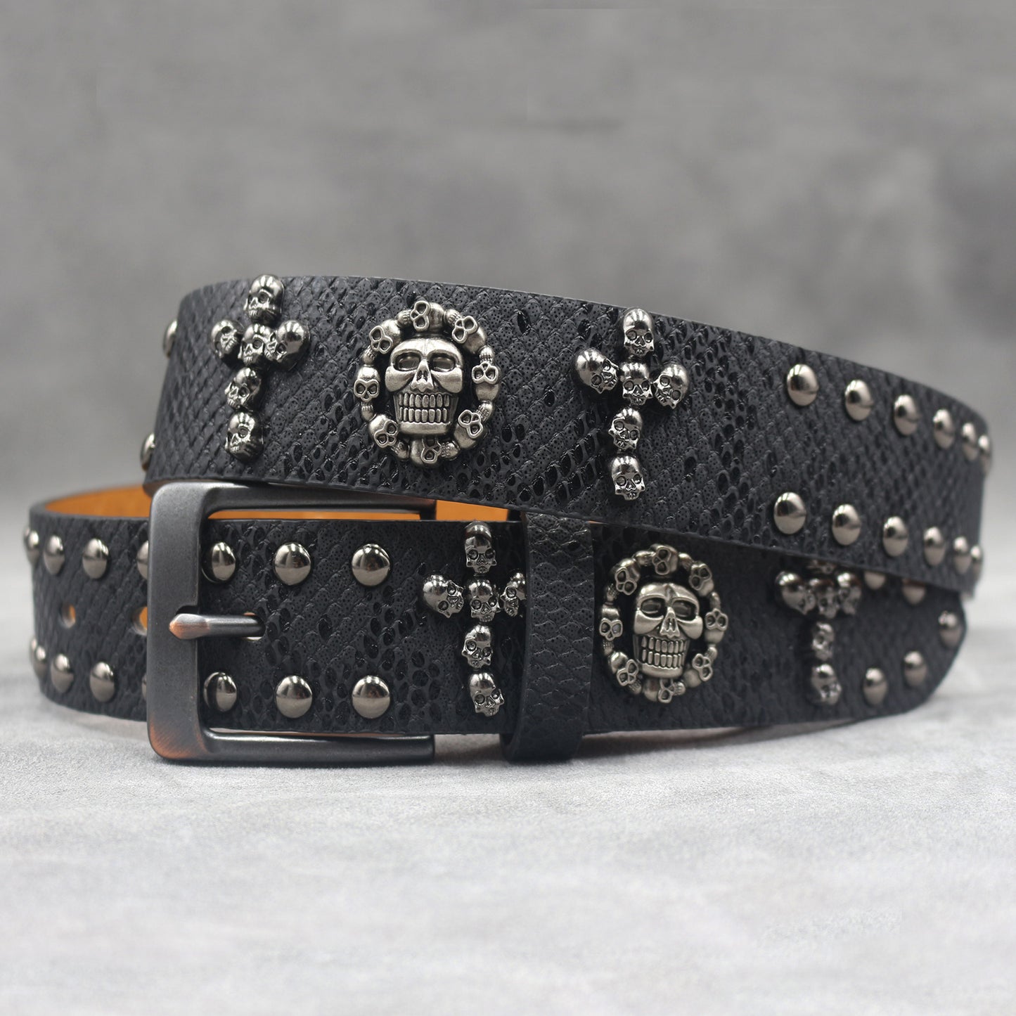 Skull Punk Rock Belt - Y2K Gothic Aesthetic Waist Chain for a Hardcore Baddie Look YD001-5
