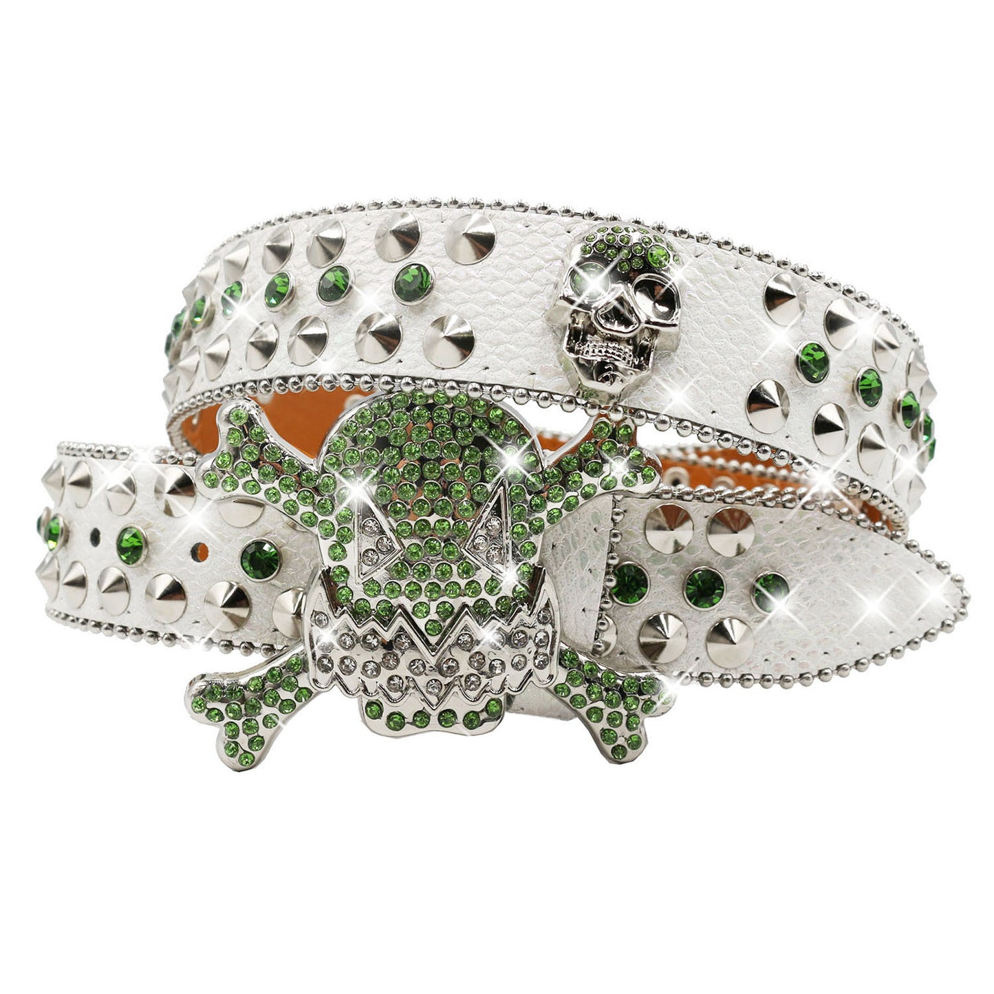 Bat Chain Belt - An Edgy Rhinestone Accessory for Hip Hop Style YD002-3