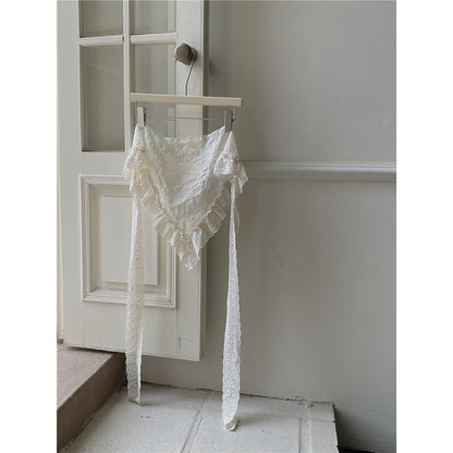 The Ultimate Layering Piece: Lace-Up Peplum with Detachable Sash PL029