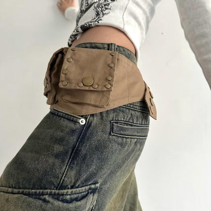 Waist Bag - Tribal Western Post-Apocalyptic Style Accessory PL015