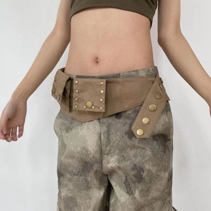 Waist Bag - Tribal Western Post-Apocalyptic Style Accessory PL015