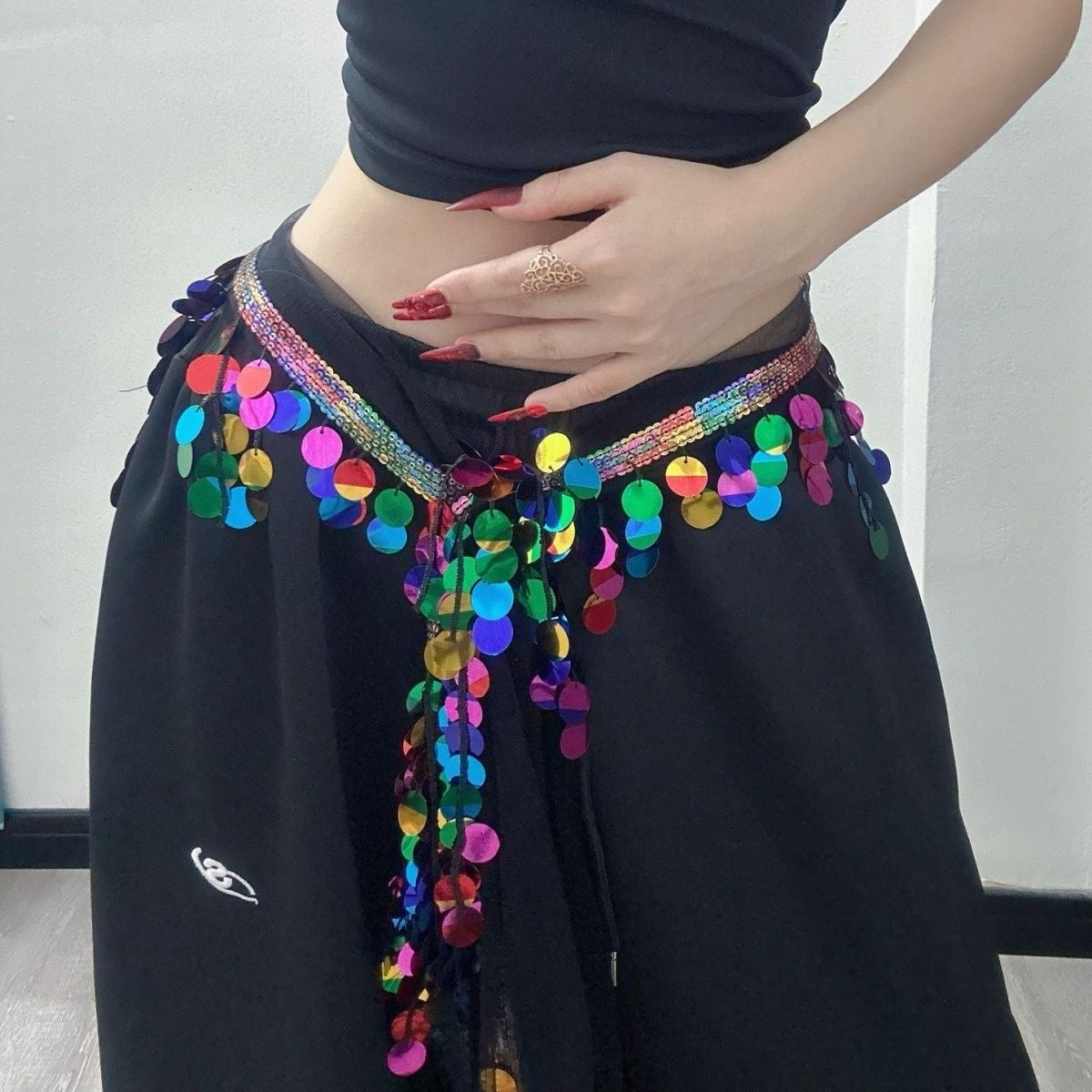 Hip Scarf - Versatile Jazz & Street Dance Waist Chain PL004