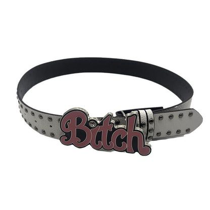 Hello Kitty Buckle Belt - Cartoon Y2K Denim Strap, Versatile Unisex Accessory for Stylish Outfits YD013