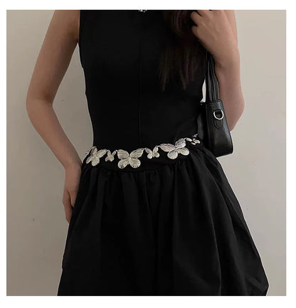 New butterfly waist chain, perfect for skirts and jeans, fairy-like belt JSYD002
