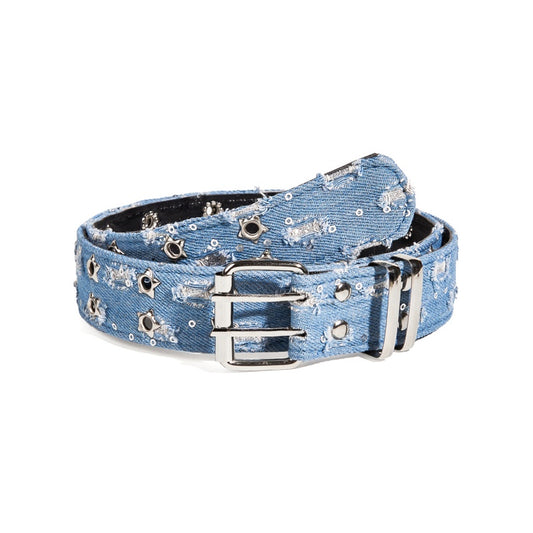 Gevine Original Rivet Denim Belt - Unique Y2K Punk Style Unisex Waist RCYD007