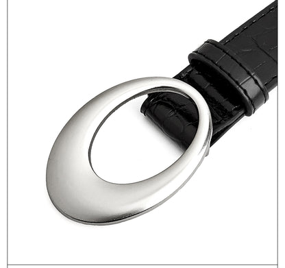 Gevine Original Crocodile Print Design Fashion Belt - Hot Girl Style Advanced Red Waist Belt RCYD001