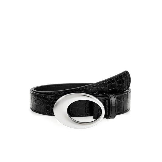 Gevine Original Crocodile Print Design Fashion Belt - Hot Girl Style Advanced Red Waist Belt RCYD001