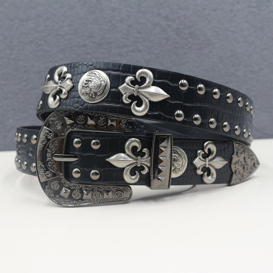 Punk Belt - Retro Rock Hip Hop Style Chain Belt for Women, Edgy Gothic Waist Accessory YD001-3