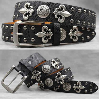 Punk Belt - Retro Rock Hip Hop Style Chain Belt for Women, Edgy Gothic Waist Accessory YD001-3