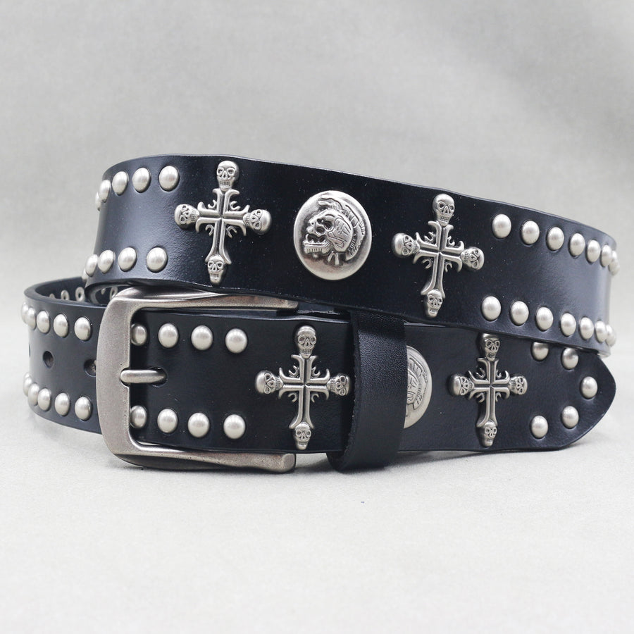 Vintage Punk Rock Belt - Y2K Grunge Aesthetic Waist Chain for a Hardcore Biker Look YD001-4