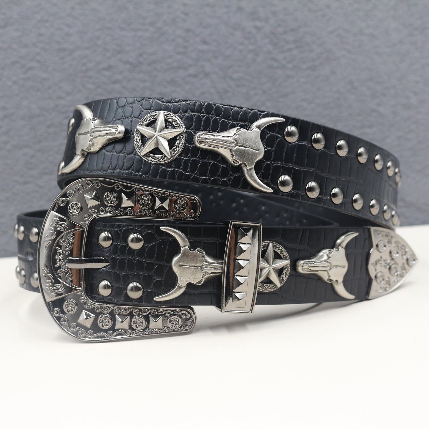 Punk Belt - Retro Rock Hip Hop Style Chain Belt for Women, Edgy Gothic Waist Accessory YD001-3