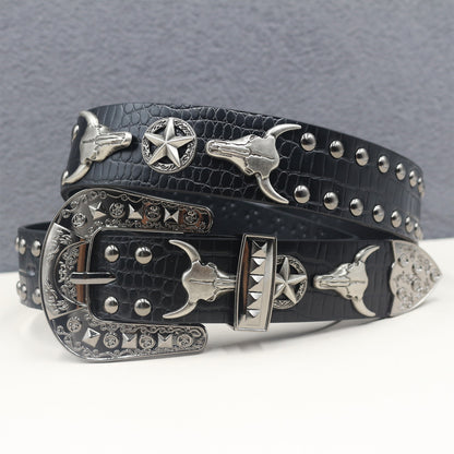 Punk Belt - Retro Rock Hip Hop Style Chain Belt for Women, Edgy Gothic Waist Accessory YD001-3
