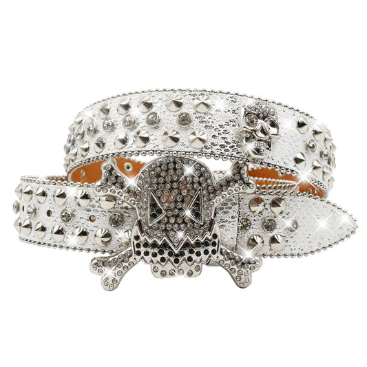 Bat Chain Belt - An Edgy Rhinestone Accessory for Hip Hop Style YD002-3