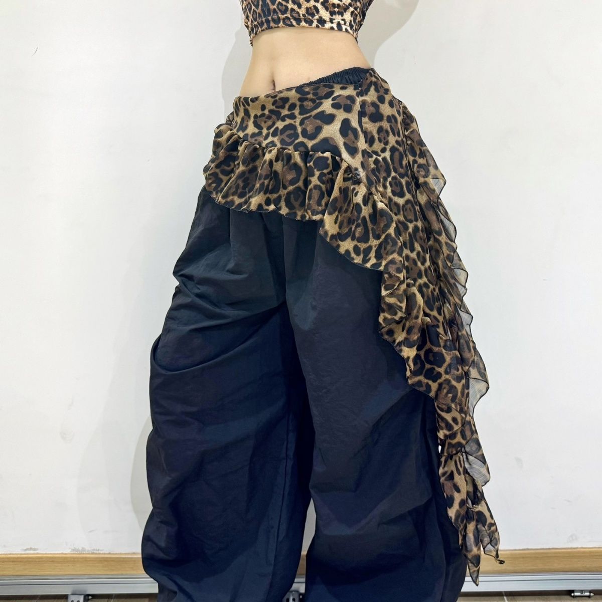 Leopard Print Waist Scarf - Sexy Streetwear Looks PL012